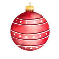 Watercolor Christmas Ball png