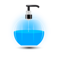 parfum fles glas fles voor parfum en parfumerie vector illustratie png