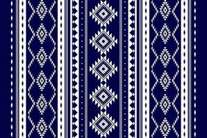 Diseño tradicional geométrico étnico oriental sin costuras para fondo, alfombra, papel pintado, ropa, envoltura, batik, tela, vector, ilustración, estilo bordado. vector