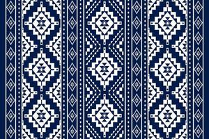 Diseño tradicional geométrico étnico oriental sin costuras para fondo, alfombra, papel pintado, ropa, envoltura, batik, tela, vector, ilustración, estilo bordado. vector