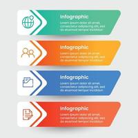 Infographic business template design vector