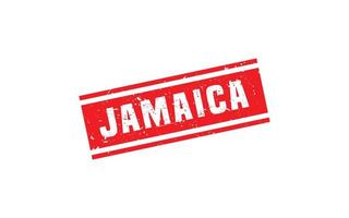 JAMAICA stamp rubber with grunge style on white background vector