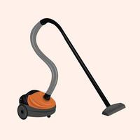 Electric vacuum cleaner vector illustration for graphic design and decorative element