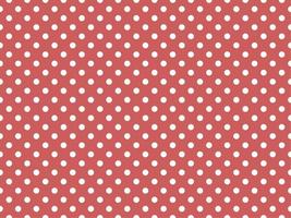 white polka dots over indian red background vector