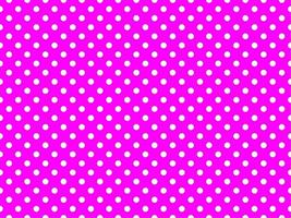 white polka dots over magenta background vector