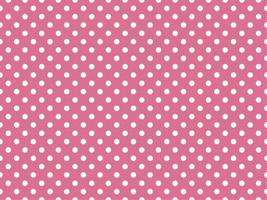 white polka dots over pale violet red background vector