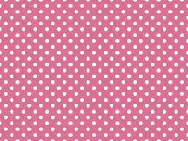 white polka dots over pale violet red background vector