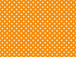 white polka dots over dark orange background vector