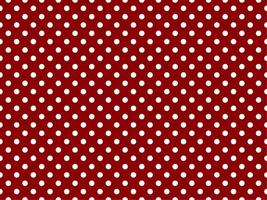 white polka dots over dark red background vector