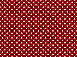 white polka dots over dark red background vector