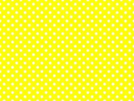 white polka dots over yellow background vector