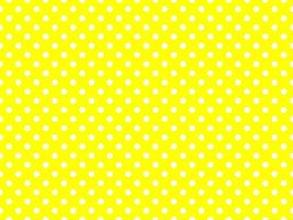 white polka dots over yellow background vector