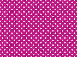 white polka dots over medium violet red background vector