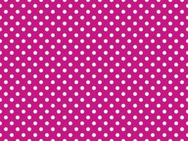 white polka dots over medium violet red background vector