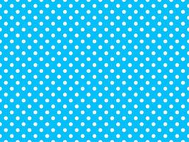 white polka dots over deep sky blue background vector