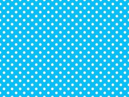 white polka dots over deep sky blue background vector