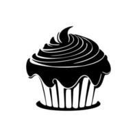 Nicely designed cake logo. Good for prints. vector