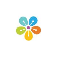 flower vector icon design