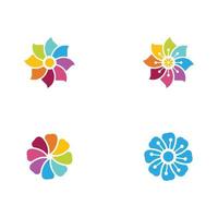 flower vector icon design