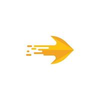 Arrow vector illustration icon