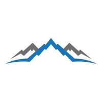 Mountain icon Logo vector