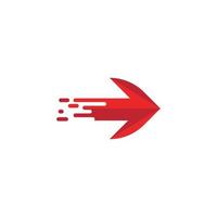 Arrow vector illustration icon