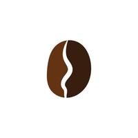 coffee bean icon vector