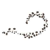 vector de icono de grano de café