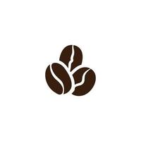 coffee bean icon vector