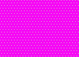 Abstract pink and white polka dot pattern vector template for textile print.