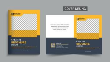 Corporate business company profile brochure Cover Design template, Annual Report, Magazine, Poster, Business Presentation, Portfolio, Flyer, Banner, Cover vector