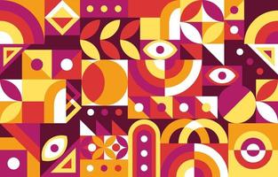 Abstract Geometric Seamless Pattern vector