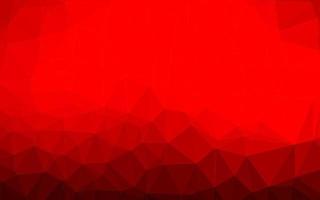 Light Red vector triangle mosaic texture.