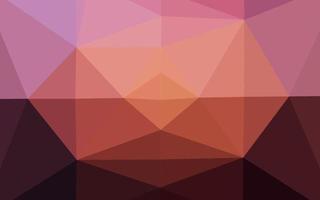 Dark Pink, Yellow vector abstract polygonal texture.