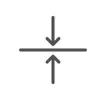 Measure related icon outline and linear vector. vector