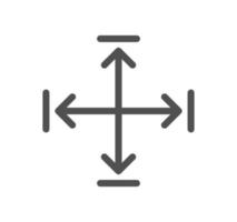 Measure related icon outline and linear vector. vector