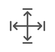 Measure related icon outline and linear vector. vector