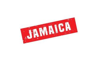 JAMAICA stamp rubber with grunge style on white background vector