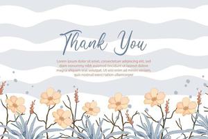 beautiful and elegant botanical watercolor background vector