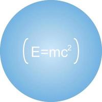 Beautiful Formula Glyph Vector Icon