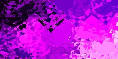 Light Pink vector texture with random triangles.