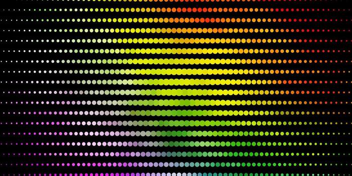 Light Multicolor vector template with circles.