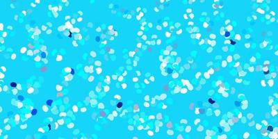 Light blue vector background with random forms.