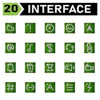 Interface icon set include cloud, weather, interface, caution, warning, attention, important, time, timer, clock, alarm, picture, photo, gallery, message, mail, letter, chat, email, envelope, music vector