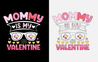 diseño de camiseta del día de san valentín, camisetas de tipografía de san valentín, camiseta de san valentín para colorear, diseño de camiseta de tipografía de san valentín vector