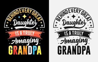 diseño de camiseta del día del padre, camiseta feliz del día del padre, camisetas de papá, camiseta de tipografía, vector