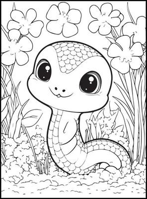 Cute Animals Coloring Pages for kids 17382413 Vector Art at Vecteezy