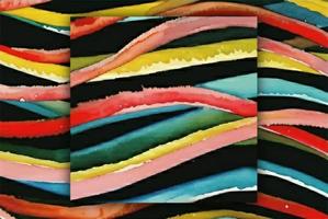 Moving colorful lines of abstract background vector