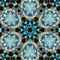 Abstract kaleidoscope background. Beautiful kaleidoscope seamless pattern. Multicolor mosaic texture. Seamless kaleidoscope texture. Unique kaleidoscope design vector