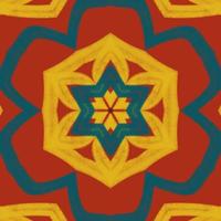 Abstract kaleidoscope background. Beautiful kaleidoscope seamless pattern. Multicolor mosaic texture. Seamless kaleidoscope texture. Unique kaleidoscope design vector